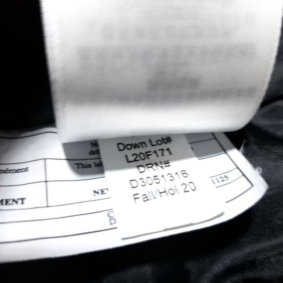 EDDIE BAUER Quilted Down StormRepel DWR Cargo Puffer Parka Jacket Small Gorpcore - Picture 10 of 10